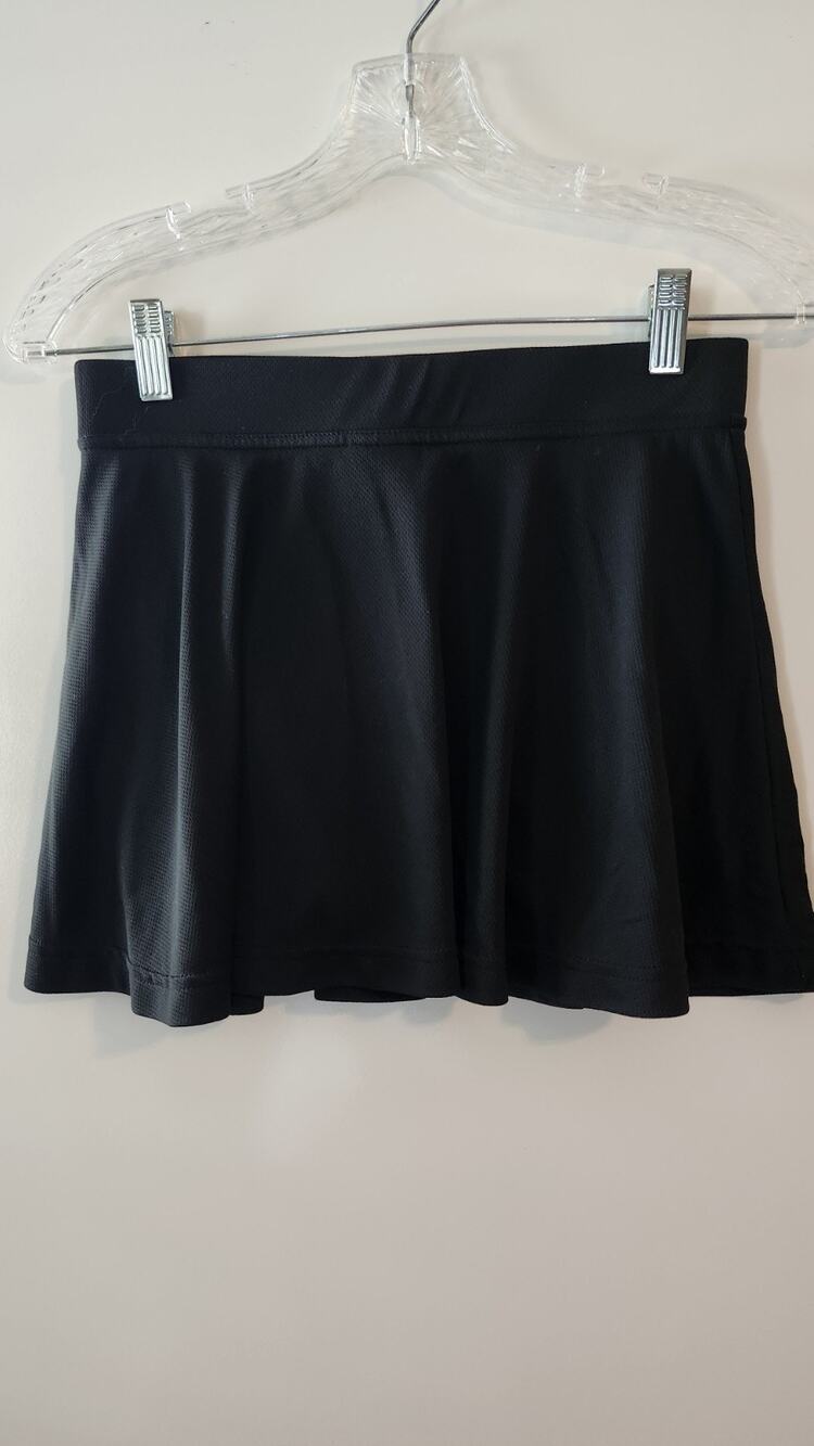 Varsity Spirit Skort Womens S Black Cheerleading Athletic Pull On #390
